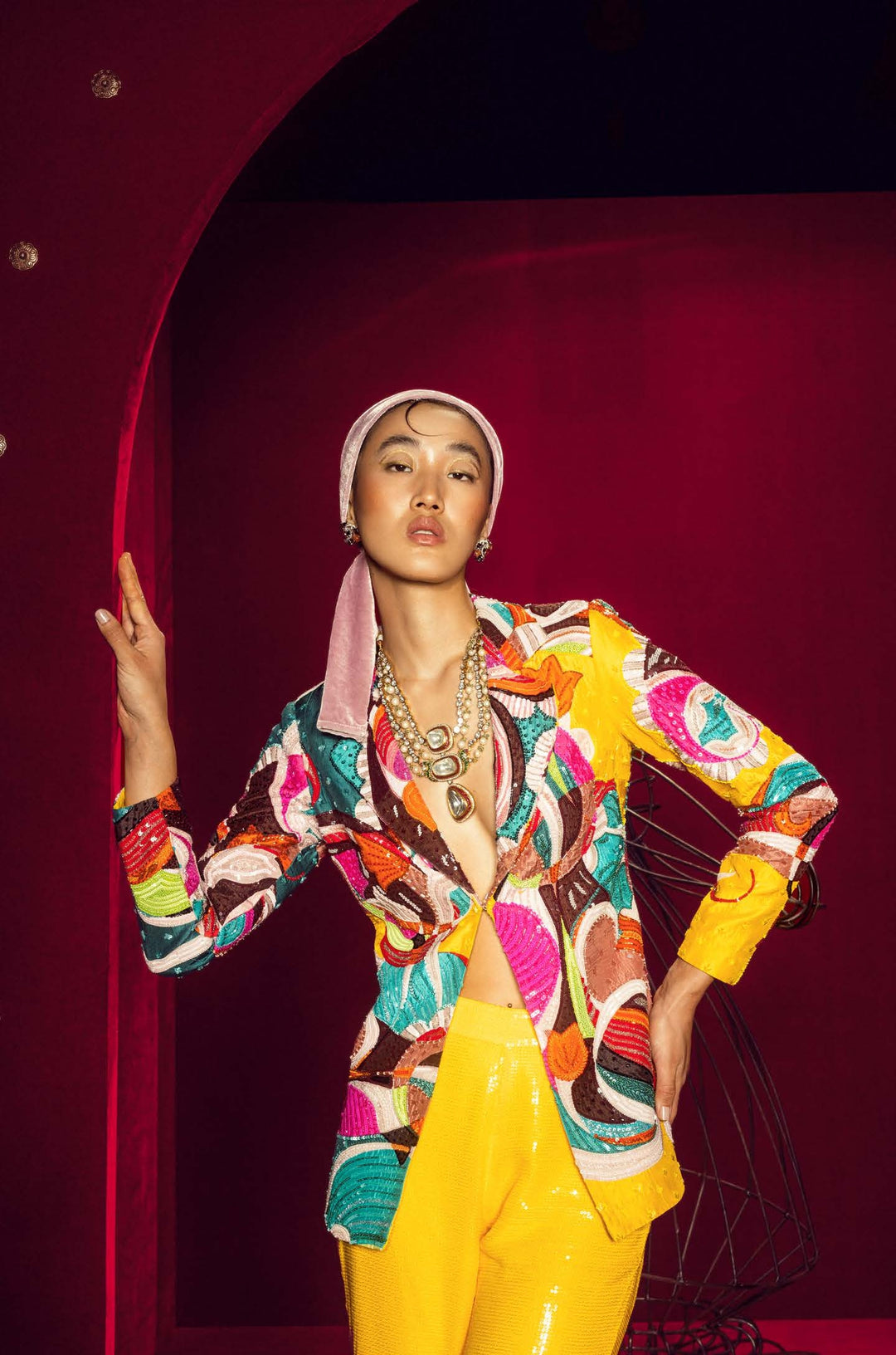 Abstract Sunshine Jacket