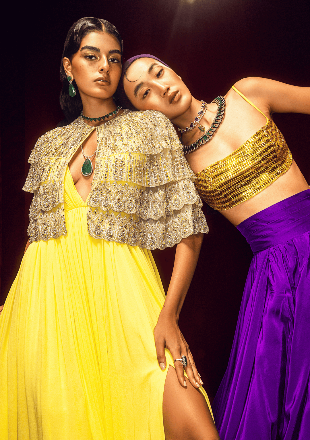 Cape Gown(Yellow)