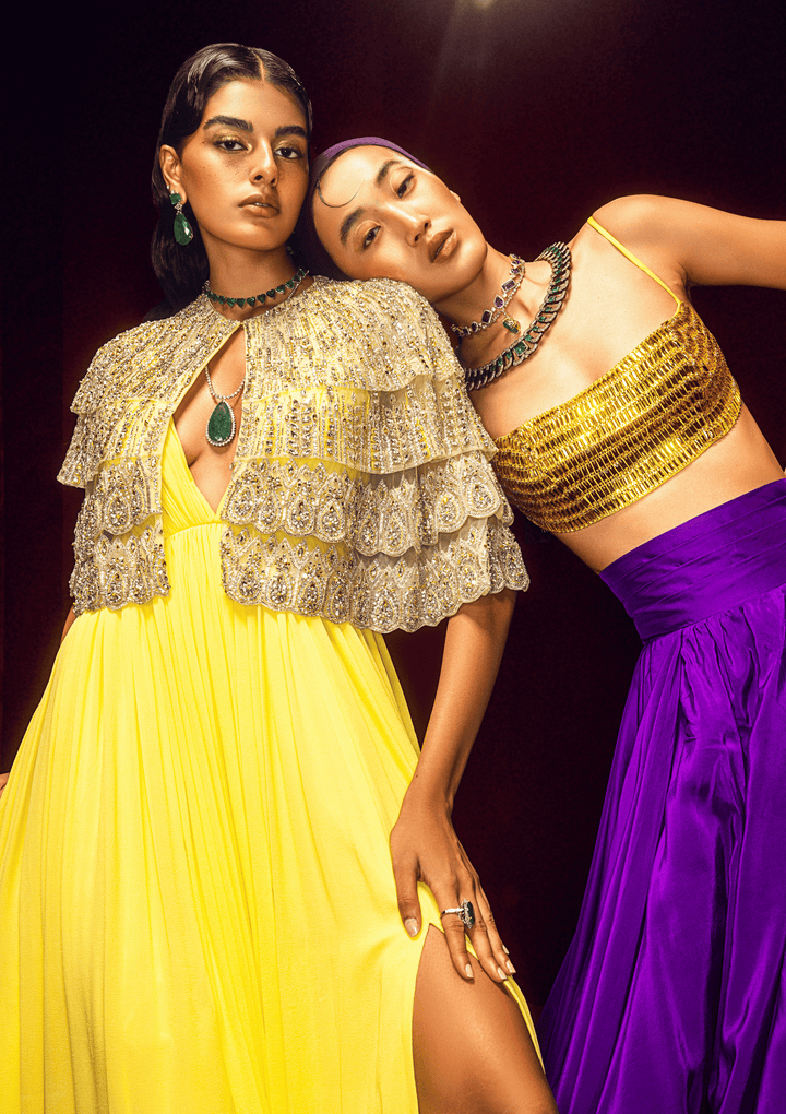 Cape Gown(Yellow)