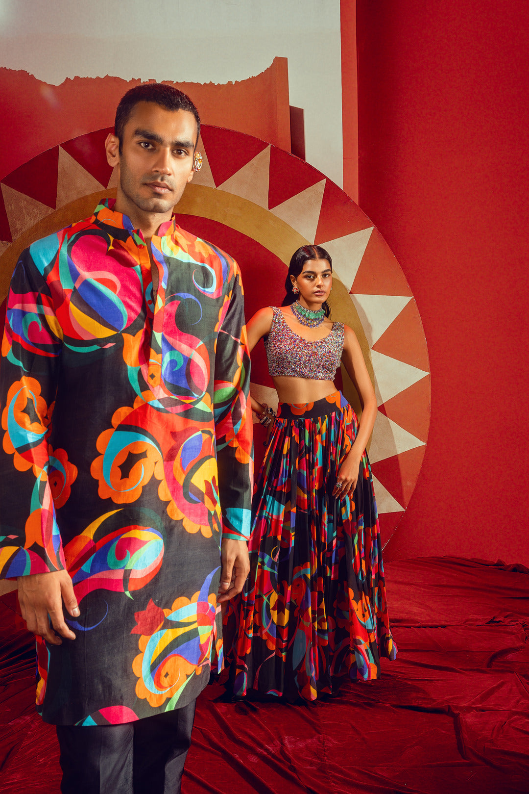 Paisley Kurta Set