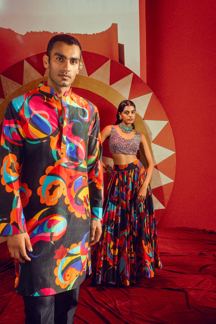 Paisley Kurta Set